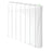 Oil-Filled Electric Radiator Wall-Mounted Smart Wi-Fi Digital White Timer 750W - Image 1