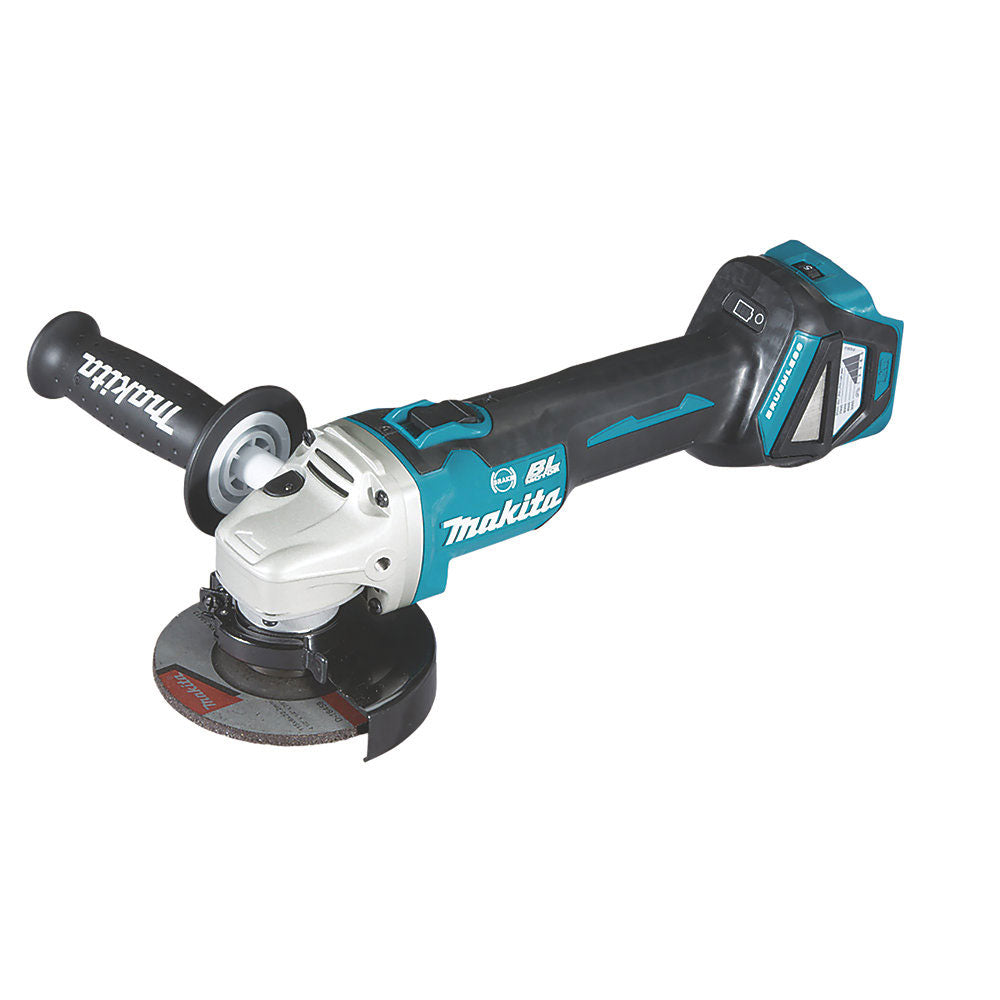 Makita Angle Grinder Cordless DGA463 18V LXT Brushless Li Ion 115mm Body Only - Image 2
