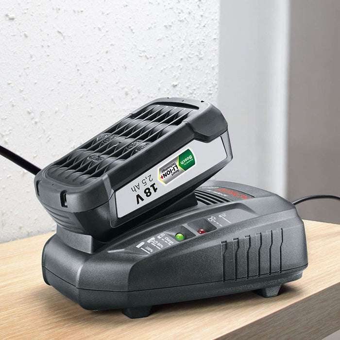 Bosch Battery Charger AL 1830 CV Green 14.4V 18V For All 1600A005B4 Lithium-Ion - Image 1