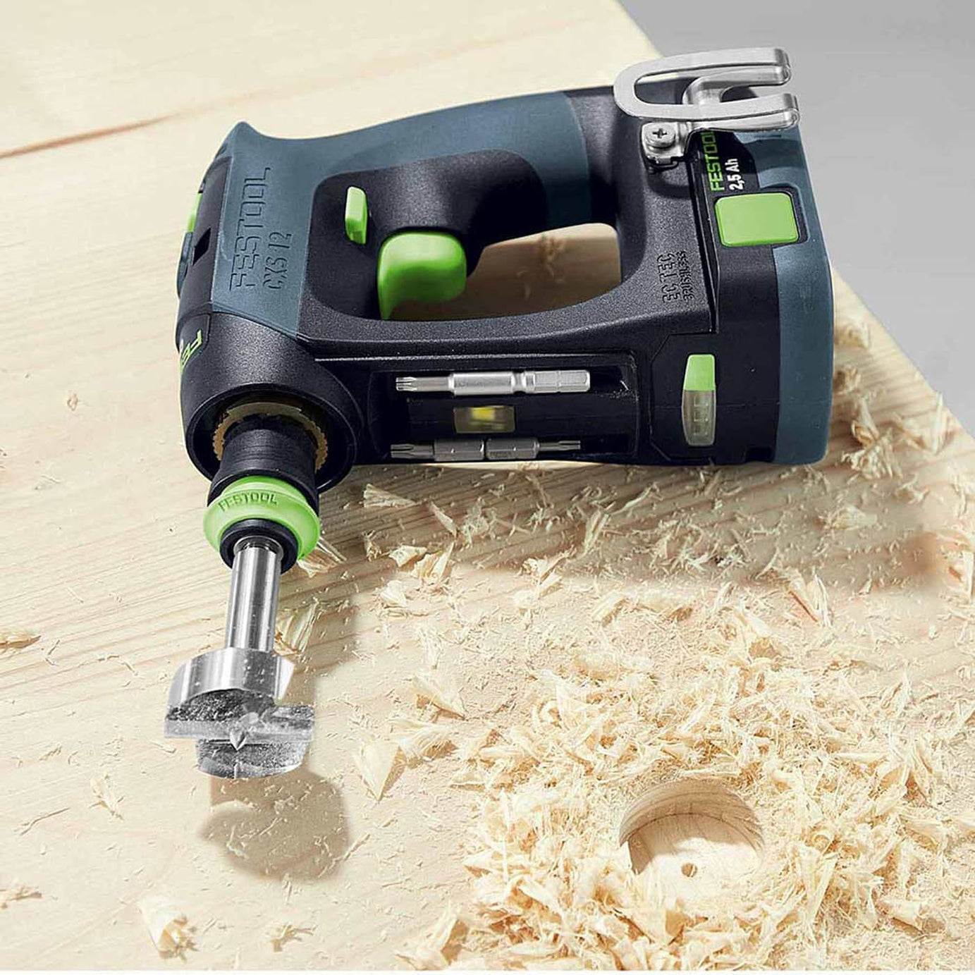 Festool Cordless Drill Cordless 10.8V Li-Ion CXS 12  Brushless Compact Body Only - Image 4