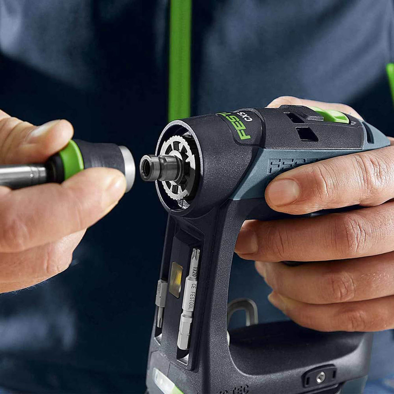 Festool Cordless Drill Cordless 10.8V Li-Ion CXS 12  Brushless Compact Body Only - Image 5
