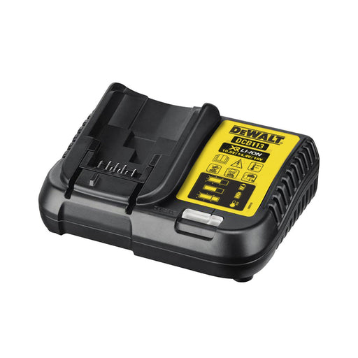 Dewalt Battery Charger DCB113 LED Multi Voltage Fast Charger 10.8 -18V Li-lon XR - Image 1