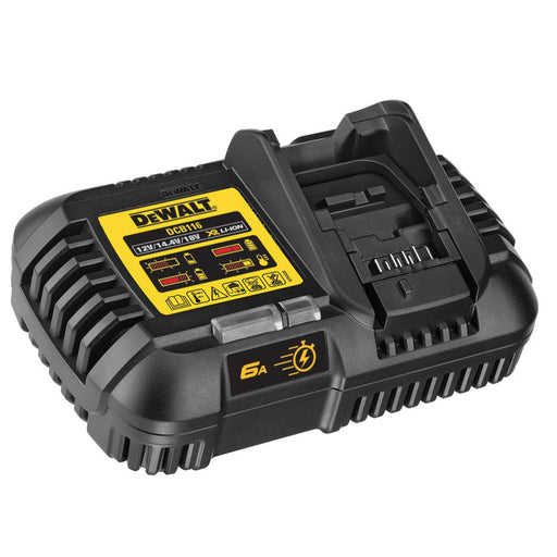 DeWalt Battery Charger 10.8V/18V XR/54V XR Li-Ion DCB116 240V 6A LED Indicators - Image 1