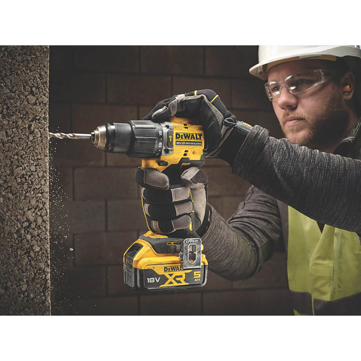 DEWALT Combi Drill Cordless DCD789P2T-GB Brushless 18V Li-Ion XR Body Only - Image 5