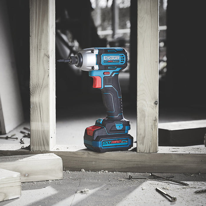 Erbauer Impact Driver Cordless EID12-LI-2 Brushless Compact 12V - Body Only - Image 3