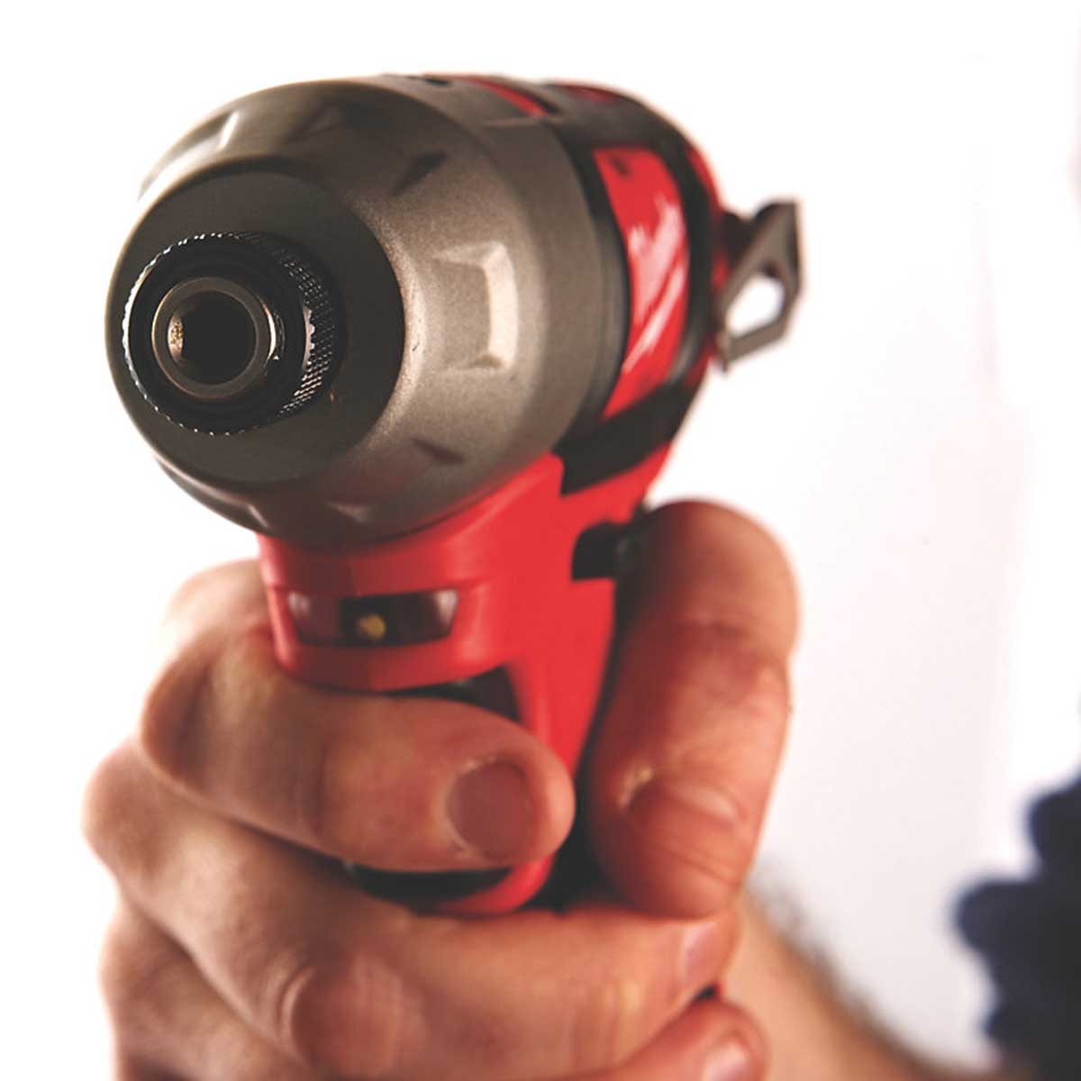 Milwaukee Impact Driver Compact M12 BID-0 12V Li-Ion LED Work Light Body Only - Image 3