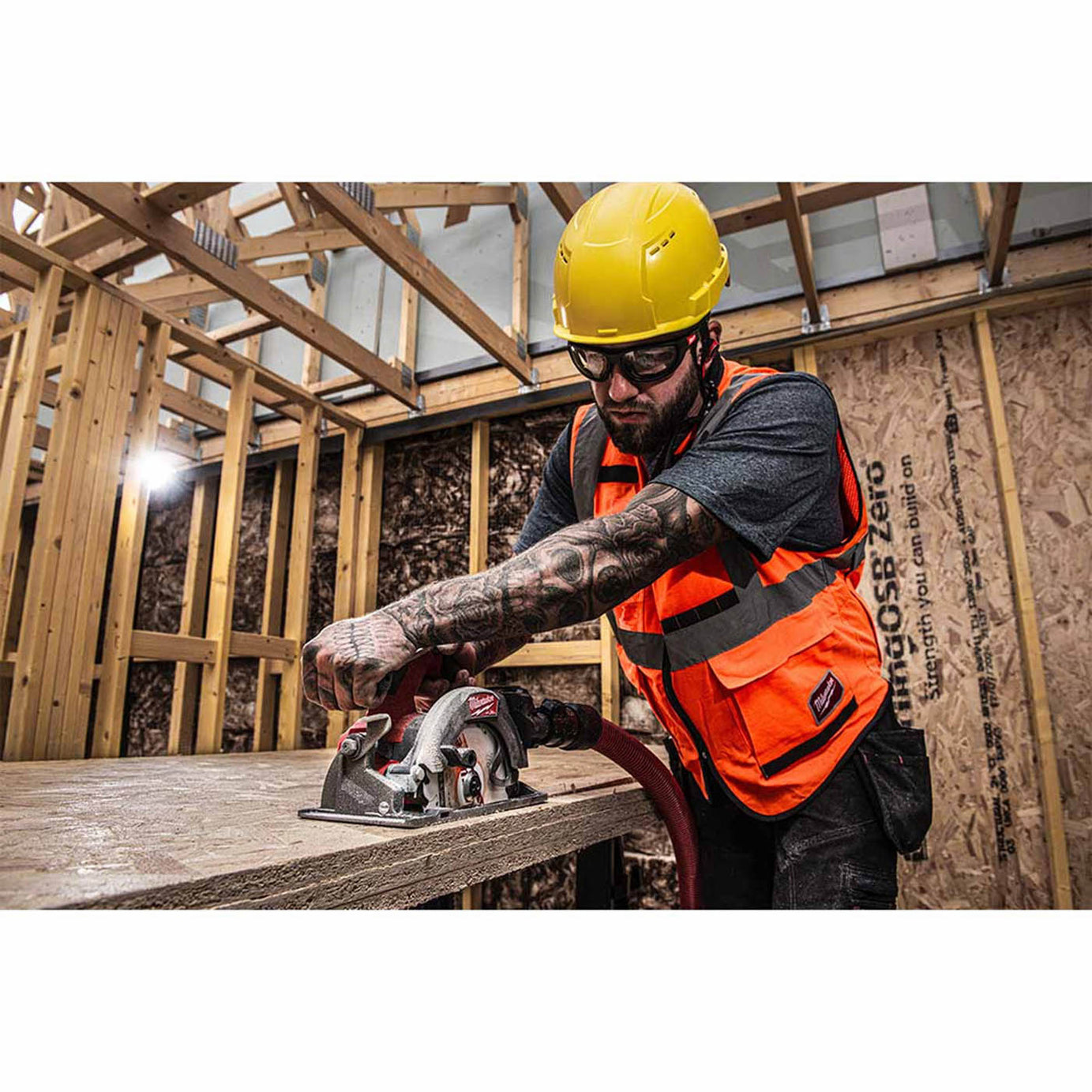 Milwaukee Circular Saw M18FCS552 Cordless Compact Powerful 165mm Body only - Image 9