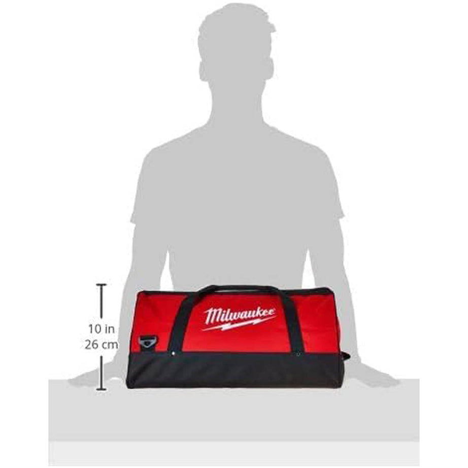 Milwaukee Tool Bag Canvas 6 Interior Pockets Heavy Duty 23 x 12 x 12 In - Image 2