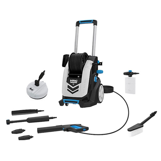 Mac Allister High Pressure Washer Jet Electric Cold Water Compact 150Bar 2.2kW - Image 1